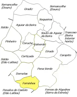 Location of Forninhos