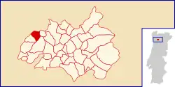 Location of Santiago de Figueiró