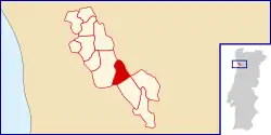 Location of Covelo