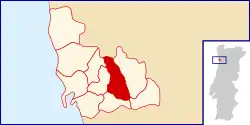 Location of Custóias