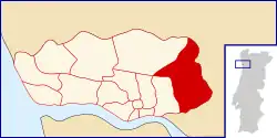 Location of Campanhã