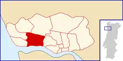 Location of Lordelo do Ouro