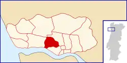 Location of Massarelos