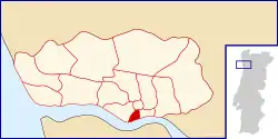 Location of São Nicolau