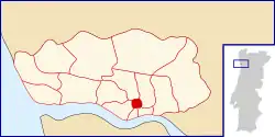 Location of Vitória