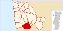 Location of Grijó