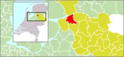 Location of Hasselt