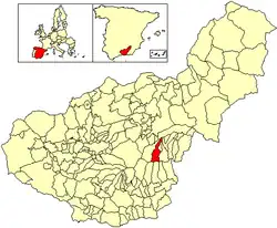 Location of Lanteira