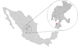 A Mexican village on the state Zacatecas, which is named Atolinga. It is on the Southwest part of Zacatecas.