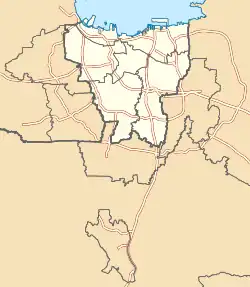 Batu Ceper Station is located in Jakarta Metropolitan Area