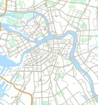 Moyka is located in Central Saint Petersburg