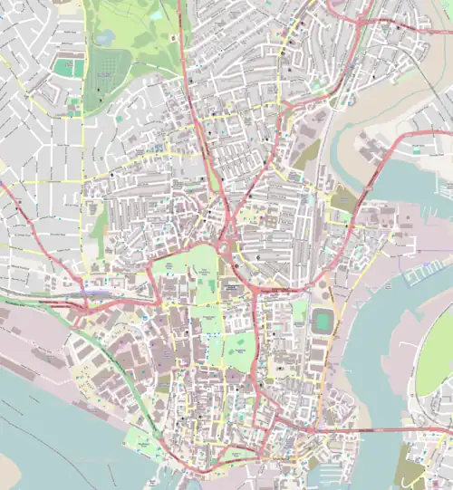 St Joseph's Church is located in Southampton Central
