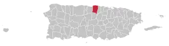 Vega Baja map