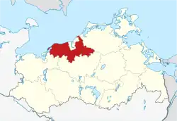 Location of Bad Doberan