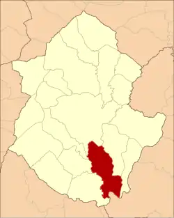 Location of Cerejais