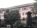 Front-side of Collegio Cazzulani Schhol, founded in 1915.
