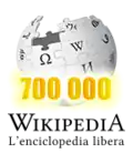700,000 articles on the Italian Wikipedia (2010)