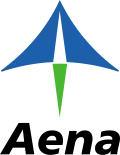 1991–2011: First AENA logo, introduced in June 1991