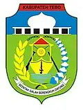 Coat of arms of Tebo Regency