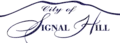 Official logo of Signal Hill, California
