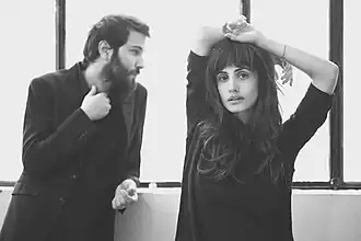 Gil Landau (left) and Yael Shoshana Cohen