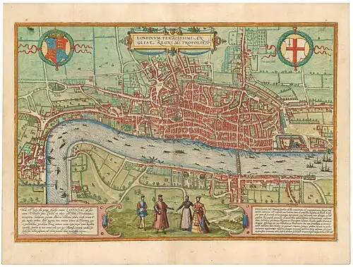 Londinum Feracissimi Angliae Regni Metropolis (1575)