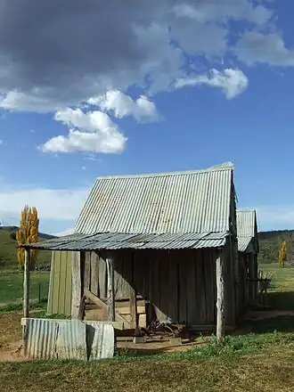 London Bridge Homestead, an early Burra residence now contained within the Googong Foreshores.
