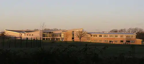 The newly-built Long Eaton School