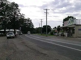 Hotel and general store in Long Flat