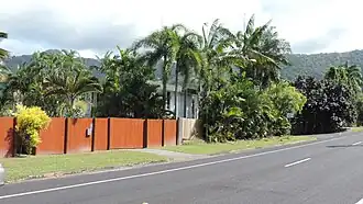 Looking west along Stanton Road, 2018