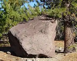 Picture of the "Loomis Hot Rock", 2003
