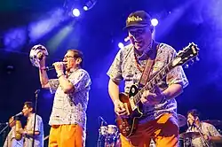 Los Mirlos performing in Munich in 2018