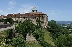 A general view of Loubressac