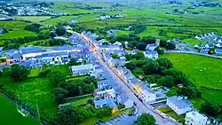 Louisburgh in the evening light