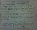 19th century Notarial document from St. Martinville