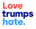 Love trumps hate