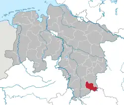 Location of Osterode
