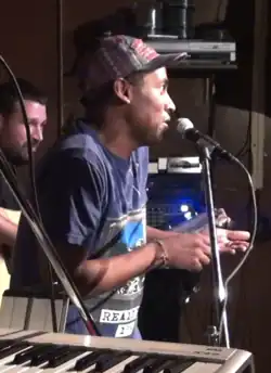Wes Felton performing in Brooklyn in 2012