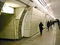 New view of the platform. A segment of the old view is seen. 2000.