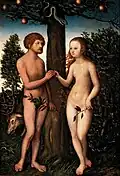 Lucas Cranach the Elder, Adam and Eve, 1530