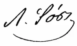A signature: "L. Ross" in the Greek alphabet.