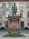 Monument of Prince Ludwig zu Solms-Hohensolms-Lich outside Lich Castle