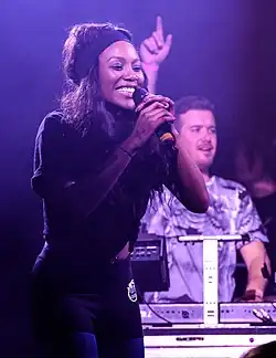 James performing in 2015