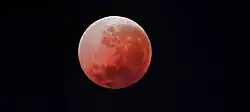 Total eclipse in Blitar, Indonesia, 18:33 UTC