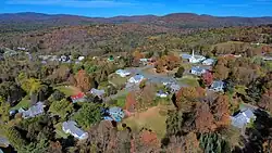Lunenburg, VT, from the southeast
