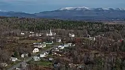 Lunenburg, VT, from the southwest
