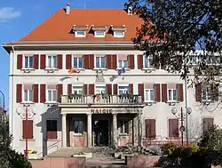 The town hall in Lutterbach