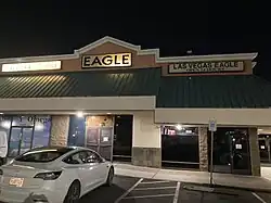 Las Vegas Eagle at night.