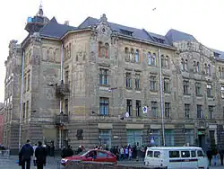 Building of the joint-stock company "Dnister", Lviv