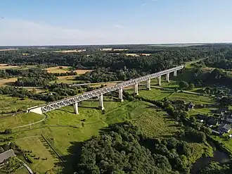 Image 4Bridge in Lyduvėnai is the longest railway bridge in Lithuania